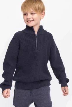 Granatowy sweter dla chłopca - Lincoln&Sharks