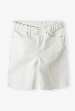 Jeansowe białe spodenki dla chłopca - Limited Edition