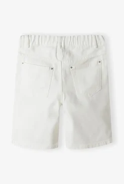 Jeansowe białe spodenki dla chłopca - Limited Edition