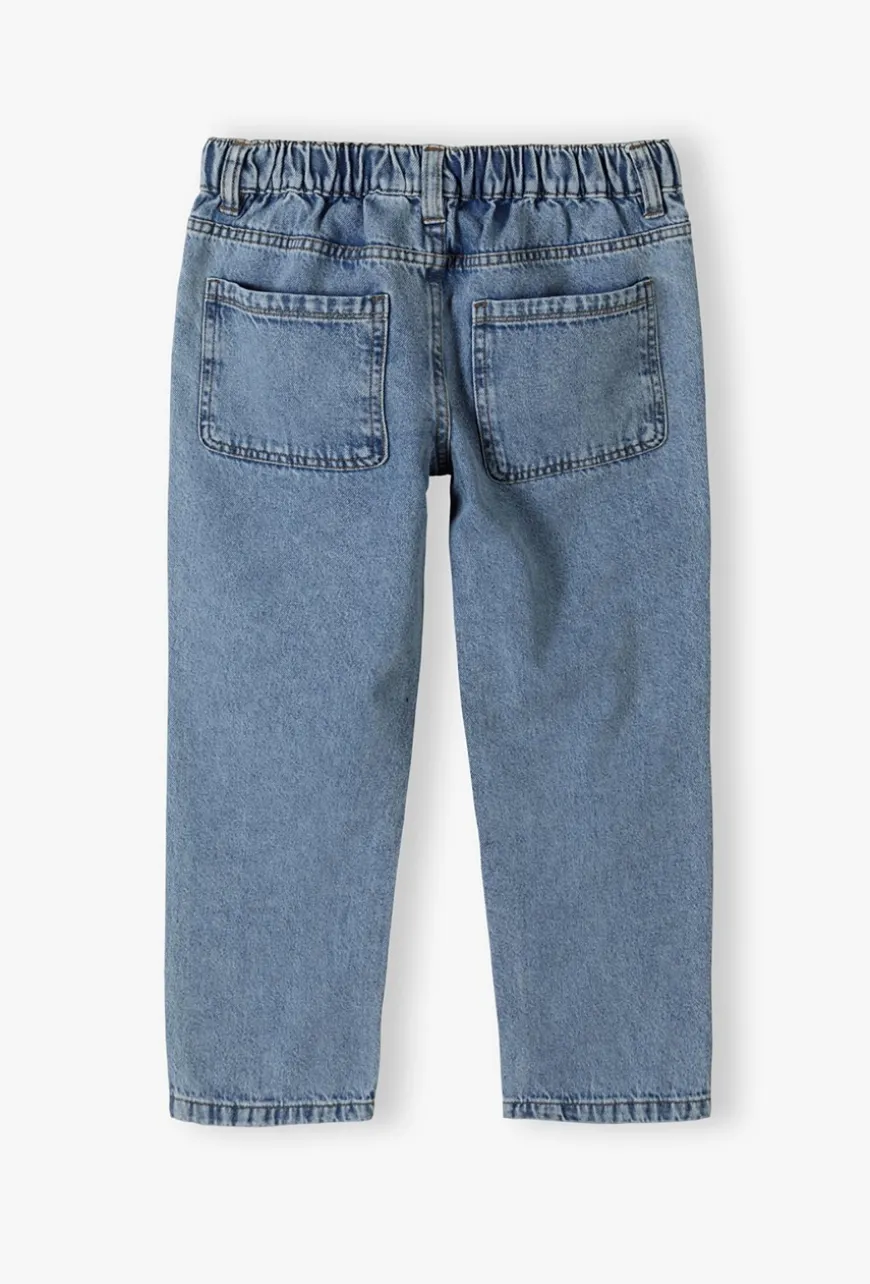 Jeansy chłopięce typu Wide Leg