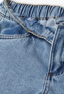 Jeansy chłopięce typu Wide Leg