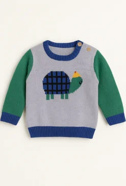 Kolorowy sweter niemowlęcy