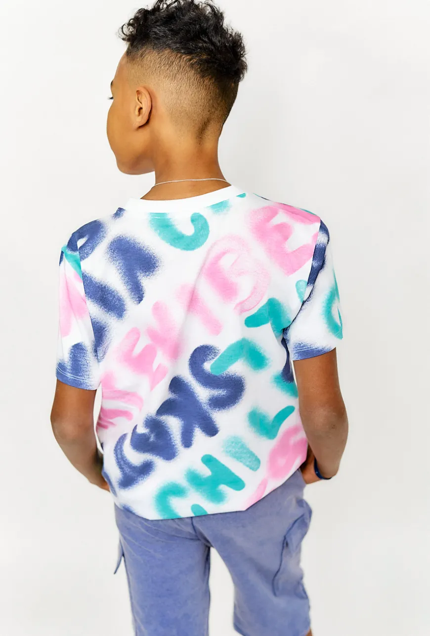 Kolorowy t-shirt chłopięcy
