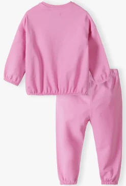 Komplet dresowy dla niemowlaka - bluza i spodnie dresowe