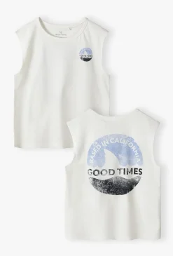 Koszulka bez rękawów chłopięca „Good Times California”