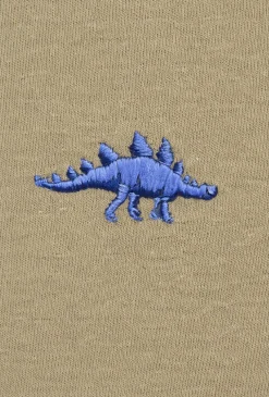 Koszulka chłopięca z haftem dinozaura
