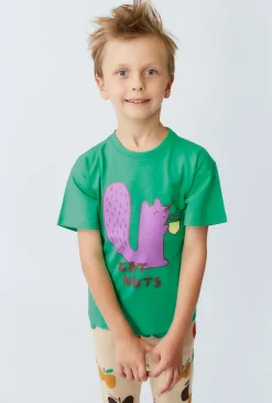 Koszulka chłopięca z nadrukiem wiewiórki - Limited Edition