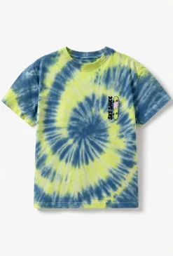 Koszulka oversize tie-dye dla chłopca