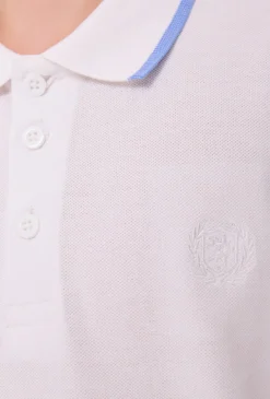 Koszulka polo chłopięca z dzianiny pique