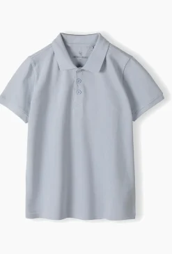 Koszulka polo chłopięca z krótkim rękawem
