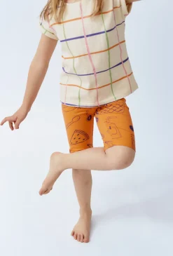 Krótkie legginsy dziewczęce