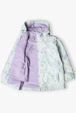 Kurtka 3w1 - kurtka w kwiaty i bluza - 5.10.15.