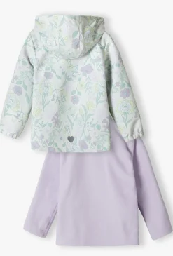 Kurtka 3w1 - kurtka w kwiaty i bluza - 5.10.15.