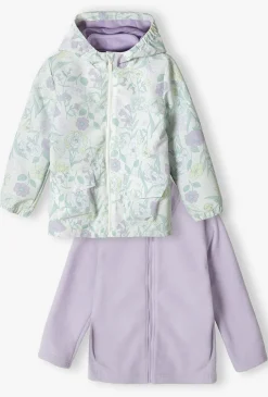 Kurtka 3w1 - kurtka w kwiaty i bluza - 5.10.15.
