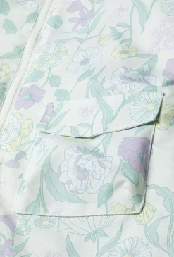 Kurtka 3w1 - kurtka w kwiaty i bluza - 5.10.15.