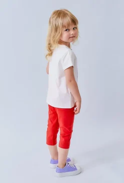 Legginsy dziewczęce 3/4