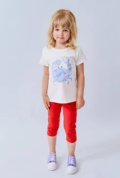 Legginsy dziewczęce 3/4