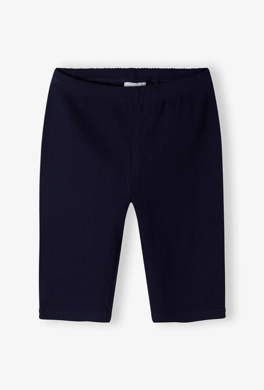 Legginsy dziewczęce – prążkowane getry 1/2