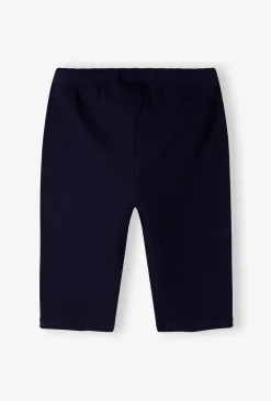 Legginsy dziewczęce – prążkowane getry 1/2