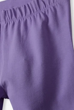 Legginsy dziewczęce typu kolarki – elastyczne getry 1/2