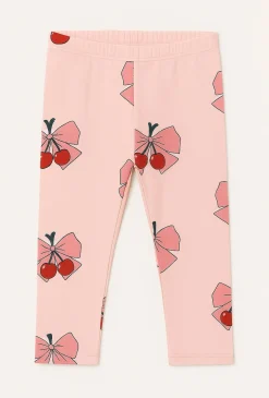 Legginsy dziewczęce w kokardki i wisienki - Limited Edition
