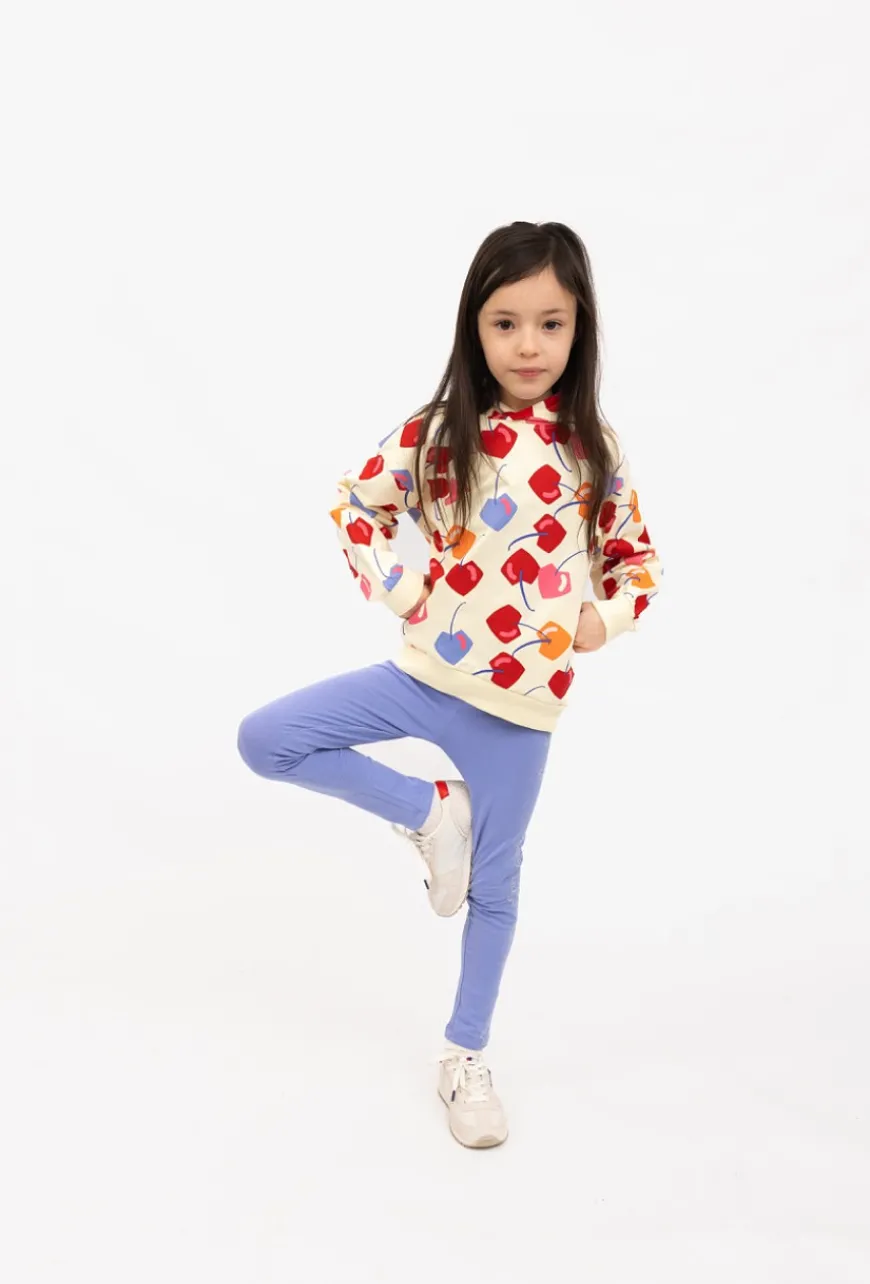 Legginsy dziewczęce z nadrukiem wróżki