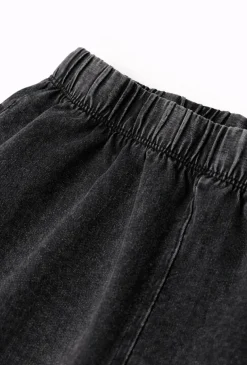 Legginsy flare z efektem sprania