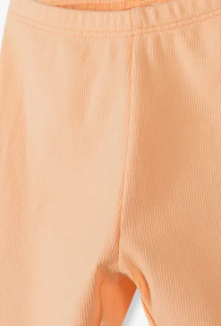 Legginsy niemowlęce prążkowane