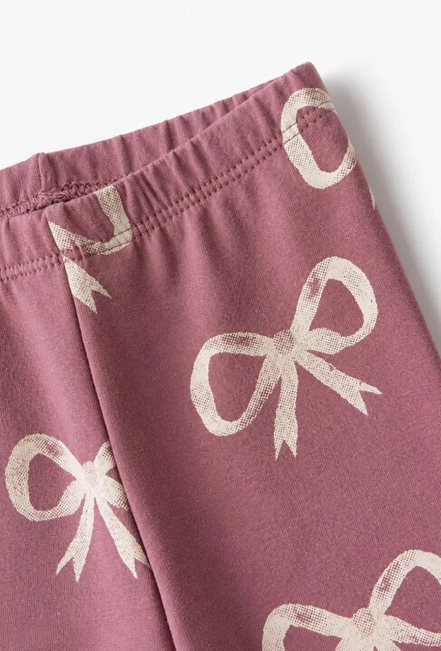 Legginsy niemowlęce w kokardki - 5.10.15.