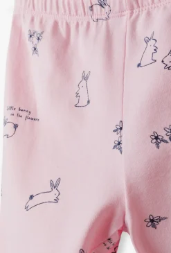 Legginsy niemowlęce w króliczki