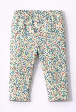 Legginsy niemowlęce w kwiatki – elastyczne i wygodne