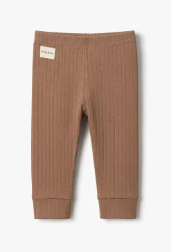 Legginsy niemowlęce z dekoracyjną naszywką