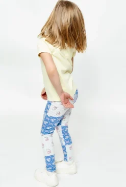 Legginsy - patchworkowy nadruk