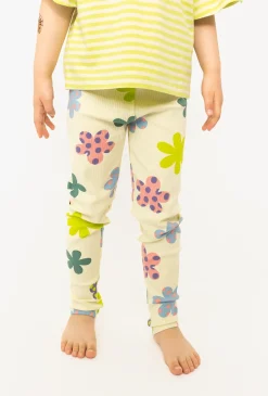 Legginsy w kolorowe kwiaty