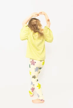 Legginsy w kolorowe kwiaty