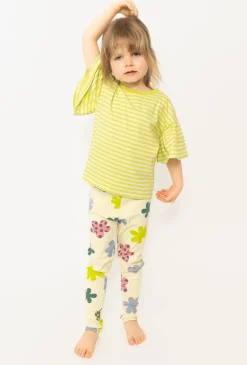 Legginsy w kolorowe kwiaty