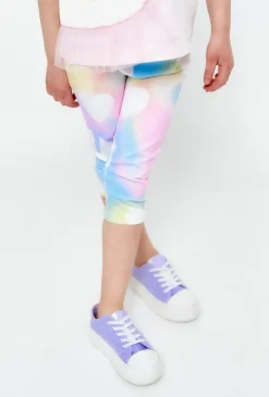 Legginsy w pastelowe wzory