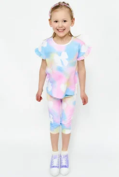 Legginsy w pastelowe wzory