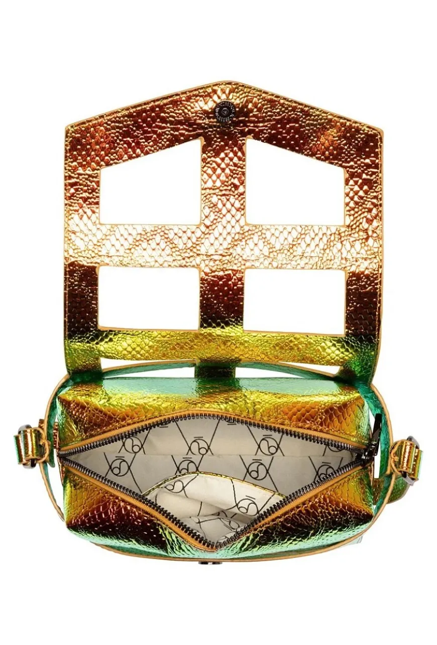 Listonoszka "Zbrojka 27" croco Nobo