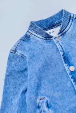 Niemowlęca bluza rozpinana na stójce