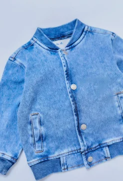 Niemowlęca bluza rozpinana na stójce