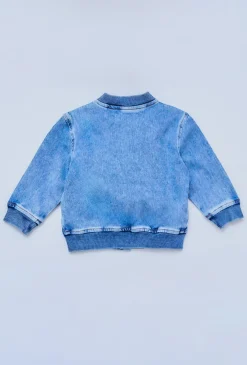 Niemowlęca bluza rozpinana na stójce