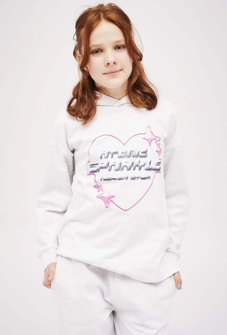 Nierozpinana bluza oversize z kapturem