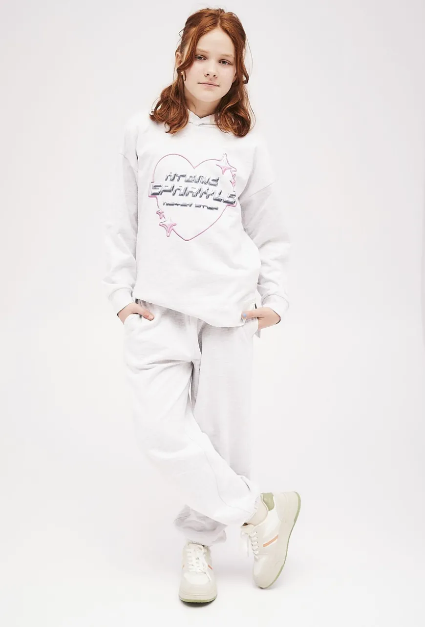 Nierozpinana bluza oversize z kapturem