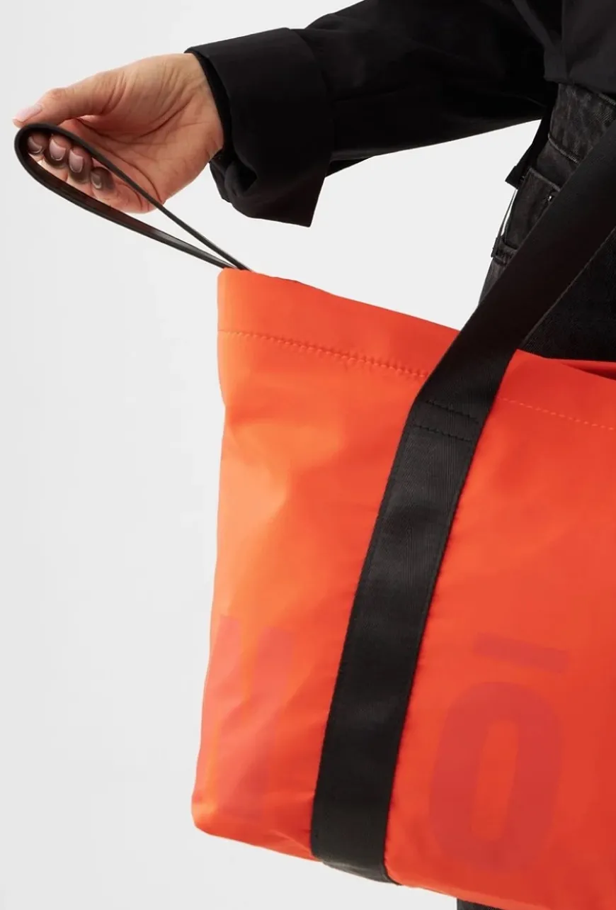 Nylonowa shopperka z logo Nobo
