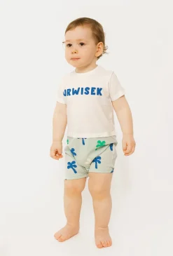 Rampers niemowlęcy bawełniany - Urwisek