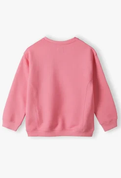Różowa dresowa bluza dziewczęca - Limited Edition