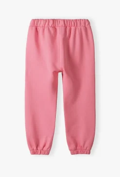 Różowe spodnie dresowe dla dziewczynki - Limited Edition