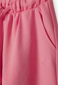 Różowe spodnie dresowe dla dziewczynki - Limited Edition