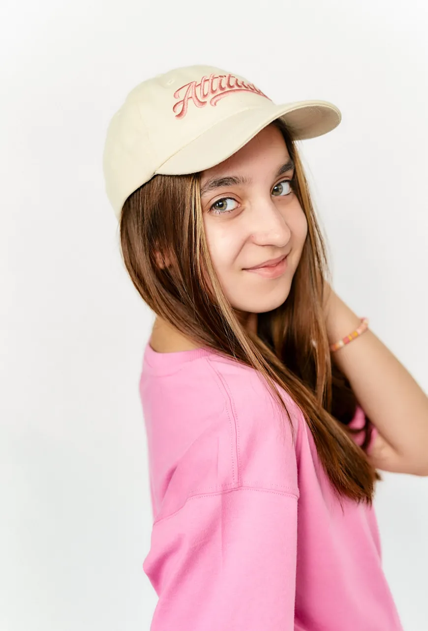 Różowy t-shirt dziewczęcy